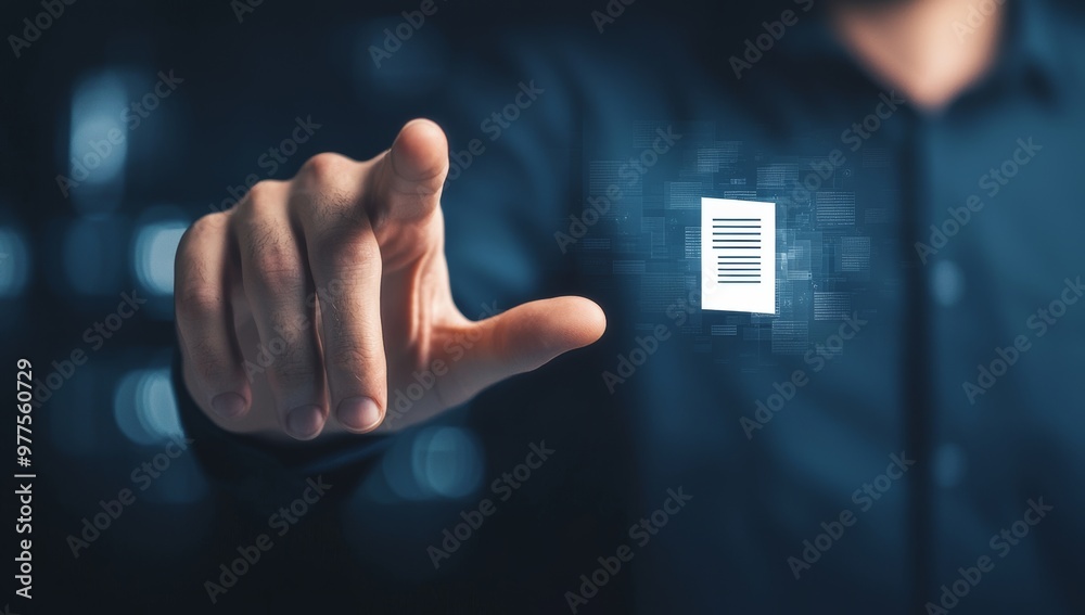 Aufkleber Managing electronic documents, document management and process automation. Searching and managing online document databases.
