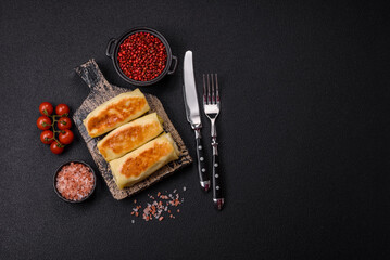 Sweet or savory crepe with different fillings for a hearty breakfast