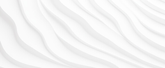 White wave background, abstract concept. Beautiful format poster with Smooth Grey Waves abstract background with grayish tonalities, plenty of copy space and elegant design.