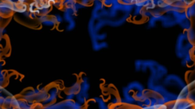 Fire animation background