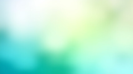 Obraz premium green and blue blurred gradient background with grainy texture 
