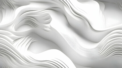 Obraz premium 3D Dynamic Abstract Lines Seamless Background for 2025 Calendar Design - Modern and Stylish Energetic Patterns