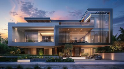 Obraz premium Modern Luxury Villa