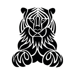Obraz premium Tribal Animals Tattoo Designs ICONS animal icon logo for tatoo