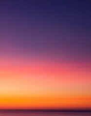 Naklejka premium Pink and orange sunset sky