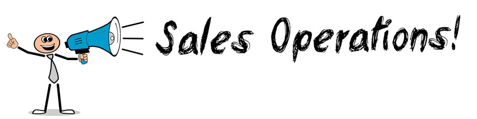 Fototapeta premium Sales Operations!