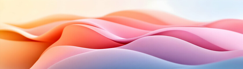 �Pastel Abstract Calendar Design: Soft Muted Colors & Organic Shapes for Tranquil Home Decor�