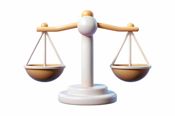 Isolated Balance Icon Symbolizing Justice and Fairness for Human Rights Day - Simple Vector Design Ideal for Infographics with Focus on Clean Minimalism