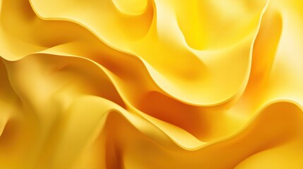 A yellow textured abstract design with flowing shapes and tactile patterns, adding complexity and visual interest to the background.