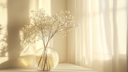 An elegant light yellow design with soft, muted tones and subtle gradients, perfect for creating a refined and sophisticated look.