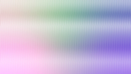 Ribbed glass texture with horizontal lines forms a layered effect, color gradient adds a soft, light-reflecting illusion. The glassy background design creates a delicate, airy feel.