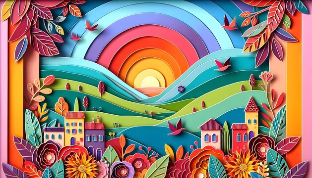 "Oto&ntilde;o de Papel Encantado"