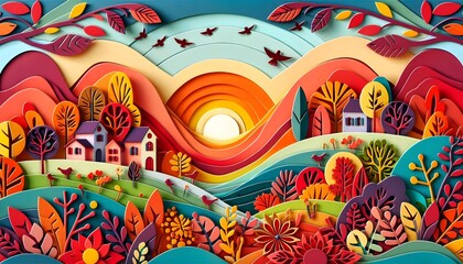 "Oto&ntilde;o de Papel Encantado"