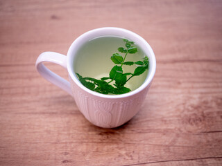 Peppermint supports healthy digestion and has a positive effect on healthy intestines. Herbal mint tea is extremely tasty and healthy.