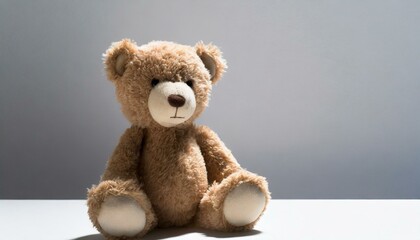 Obraz premium 不満げなかわいいテディベア