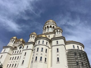 People's Salvation Cathedral (Catedrala Mantuirii Neamului in Romanian language). photo taken in January 2024 in Bucharest, Romania.