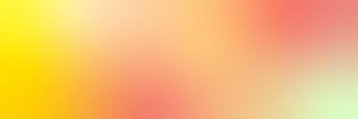 A bright yellow and pink background with a blurry effect