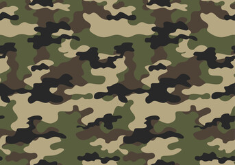 Fototapeta premium modern camouflage pattern, repeat texture, urban fashion design, classic army texture