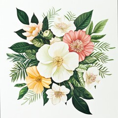 Botanical Wedding Card --v 6.1 Job ID: 6f43d6fd-61bf-4a16-8971-18e5bc5d36cb