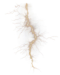PNG lightning effect, transparent background. AI generated image by rawpixel.