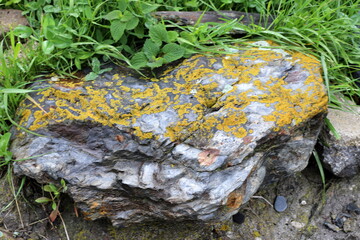 Texture and structure of stone and concrete. Natural background.
