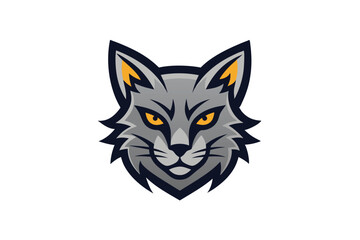 Animal head unique Mascot logo