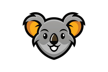 Fototapeta premium Animal head unique Mascot logo