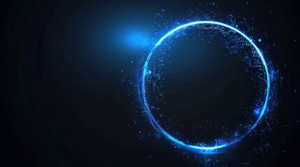 Obraz premium Abstract wallpaper includes a circle. The background is textured and geometric.