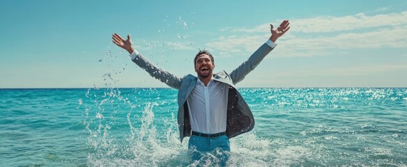 The Joyful Man at Sea
