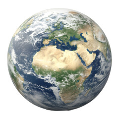 Obraz premium Earth illustration with a transparent background, PNG.