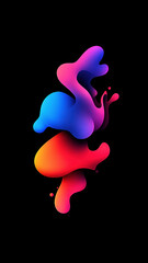 Obraz premium Colorful Gradient with Soft Lighting.