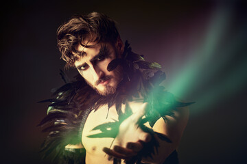 dramatic fantasy man