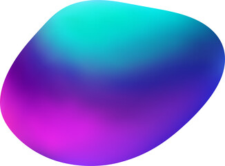 Abstract 3D shape gradient element