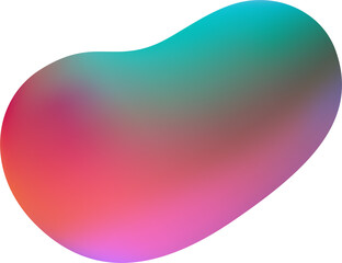 Abstract 3D shape gradient element