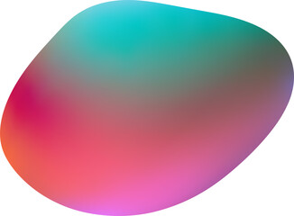 Abstract 3D shape gradient element