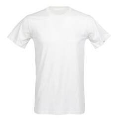 White Blank T-shirt Front