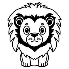 Fototapeta premium Lion Icon