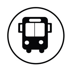 Bus icon set. bus vector icon, Bus icon vector for web and mobile app. Bus sign and symbol. car vector illustration for web design, isolated on white background .