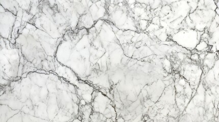 Obraz premium closeup of exquisite white marble with delicate gray veining smooth polished surface reflects soft light highlighting the stones natural elegance and subtle patterns