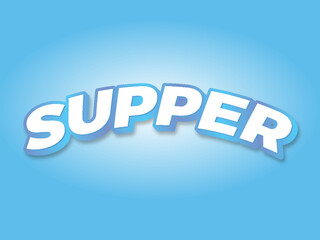 Supper text style effect - Style text style theme.