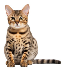 PNG Bengal cat animal mammal pet.