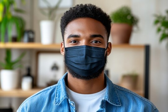 Coronavirus isolation with individuals keeping in touch through video calls and virtual gatherings