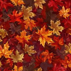 Fototapeta premium autumn leaves background