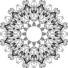A Detailed Mandala Pattern