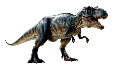 rendered Tyrannosaurus rex on transparent background © Edward.S