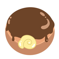 Donut Boston Cream