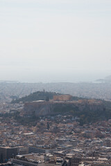 Acropolis from the distance. A nice view of the ancient city.