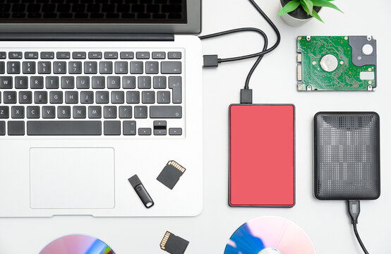 Multiple storage devices, pendrive, memory cards