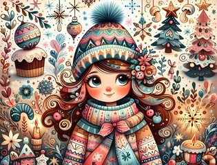 Fototapeta premium Duendes Fantásticos: Aventuras Mágicas
