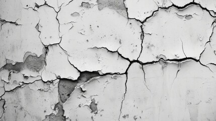 Obraz premium Cracked Wall Texture: Abstract Background